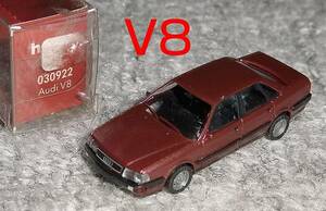 1/87 AUDI V8 красный meta Audi C3 серия 