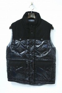 n(n) by number (n)ine ナンバーナイン ウエスタンヨークベスト WESTERN YORK VEST 2 BLACK ブラック レイヤード