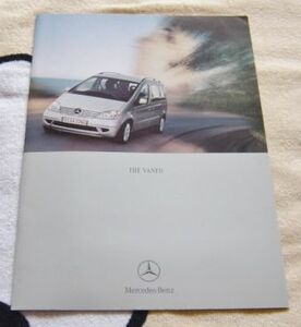  Benz каталог VANEO/ Vaneo 
