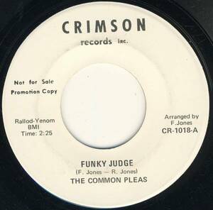* 60's Group Soul/ Funky 45 * The Common Pleas *