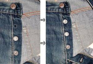  jeans rivet * button installation ( repair * chain stitch )m2