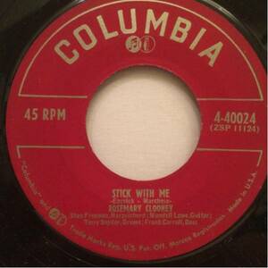 US Orig ROSEMARY CLOONEY 7inch STICK WITH ME