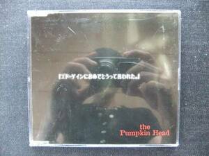 CDシングル12㎝ the Pumpkin Head エド・ゲインにおめでとうって