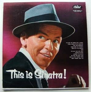 ◆ FRANK SINATRA / This Is Sinatra! ◆ Capitol T-768 ◆V