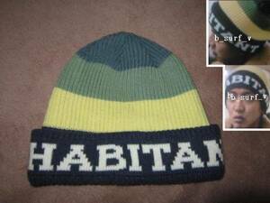  super-rare! regular goods made in Japan inhabitant inhabitant knitted cap knit cap hat 