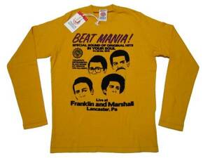  new goods FLANKLIN & MARSHALL Frank Lynn Marshall beet mania long T-shirt L