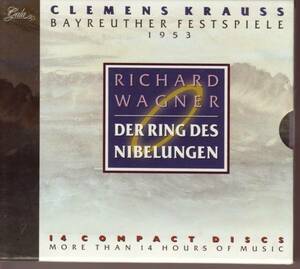 ワーグナー 指環 14CD 1953年バイロイト クレメンス・クラウス 
