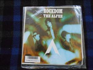 EPレコード　ROCKDON　風に吹かれて　 THE ALFEE 　　タ金2