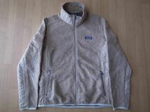 パタゴニア Women's Retro-X Jacket フリース ジャケット L ベージュ系 PATAGONIA レトロX レトロカーディガン ブルゾン 山ガール キャンプ_画像1