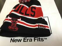 NEW ERA　CHICAGO BULLS　ニットキャップ　Beanie ☆ シカゴブルズ_画像2