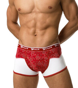 “Ginch Gonch RED BANDANA Sport Brief サイズUS-XS”。