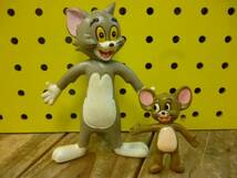 【TOM & JERRY★トムとジェリー】Bendy ベンディ 人形★ハンナバーベラ・Hanna-Barbera★Bendable US TOY★ヴィンテージ トイ★フィギュア_画像1