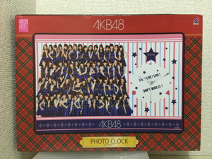 【即決・送料無料】 AKB48 フォトクロック　時計