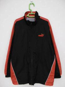 ё PUMA ё подкладка имеется Zip выше джемпер #140cm# чёрный 