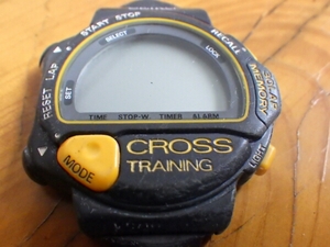 ヴィンテージ 当時物 SEIKO CROSS TRAINING (クロストレーニング) デジタル クォーツ 時計 S610-4000