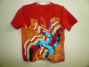 NY/新/即☆Spider-man/スパイダーマン☆ 半袖Tシャツ 24ヶ月用/90