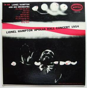 ◆ LIONEL HAMPTON/ Apollo Hall Concert 1954 ◆ Epic LN-3190 (yellow:dg) ◆