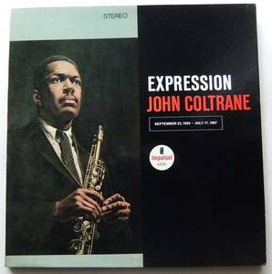 ◆ JOHN COLTRANE / Expression ◆ Impulse AS-9120 (orange) ◆ V