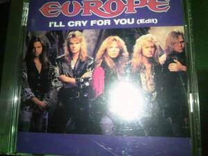 ★☆Europe/I'll cry for you 日本盤☆★16316