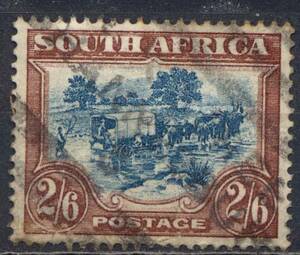 1927年◆SOUTH AFRICA◆2sh6p 済◆TJ-235