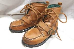 ** free shipping **RalphLauren* Kids for leather boots *15cm*z20*