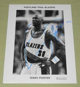 NBA* Blazer z Terry * Porter autograph sa Info to