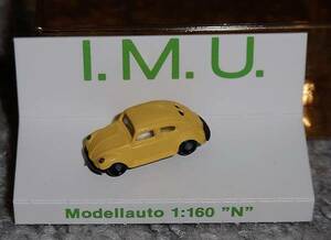 IMU1/160 VW ビートル イエロー フォルクスワーゲン カッファー