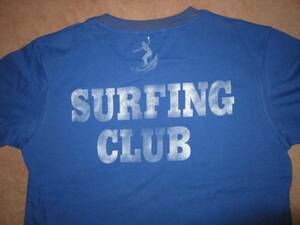 新品！超レア！ CALIFORNIA SURFING CLUB カリフォルニア サーフィン クラブ 吸汗速乾Tシャツ 青 M SURF サーフ
