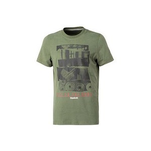 Reebok　半袖Tシャツ　新品タグ付　定価3780円　Mサイズ　カーキ