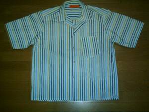 * handmade * stripe cotton aro is XL.. production cloth new goods free postage equipped 