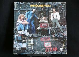 1978 year Who Are You The *f-The Whopi-to* Town zento Keith * moon Roger *daruto Lee John Entwistle autograph autograph LP