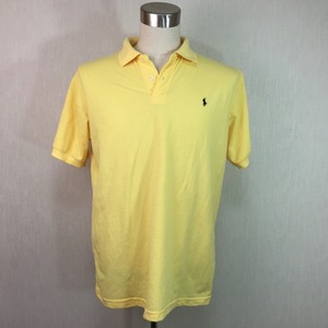 B481▼POLO SPORT RALPH LAUREN◆黄色かのこ半袖ポロシャツ◆L位