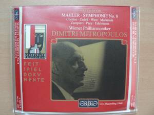 輸入版2CD Mahler: Symphony No.8/Wiener Philharmoniker