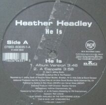 12インチ ヘザー・ヘッドリー Heather Headley He Is 未開封_画像1