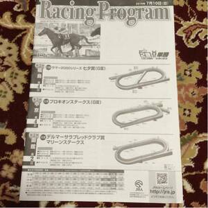 JRA Racing Program 2016 год 7 месяц 10 день 7 .., Pro ki on S, др. 