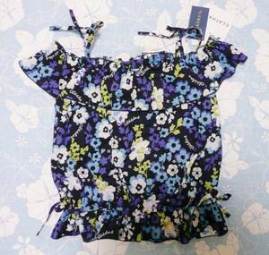 новый товар * Clathas. черепаха задний cut and sewn * чёрный голубой * обычная цена 15750 иен 