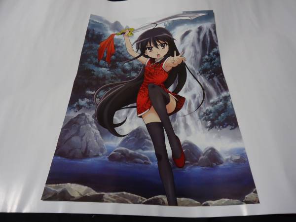 灼眼のシャナ しゃくがんのシャナ 入手困難非売品B2サイズポスター