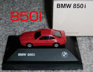 BMW別注 1/87 BMW 850i (E31) V12 レッド