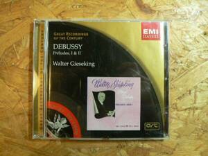 CD Walter Gieseking/DEBUSSY Preludes,Ⅰ＆Ⅱ