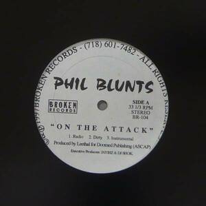 『12”』PHIL BLUNTS/ON THE ATTACK/アングラ/5枚以上で送料無料