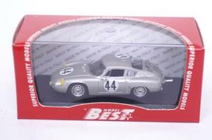 BEST 1/43 Porsche 356 B Carrera GTL Abarth Sebring'63 #44