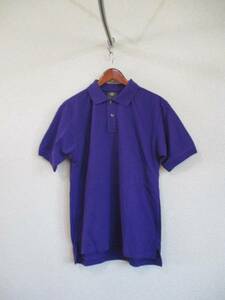 MHS紫半袖ポロシャツ（USED）51416
