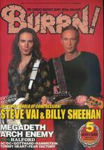 BURRN '01/5 STEVE VAI & BILLY SHEEHAN MEGADETH ARCH ENEMY_画像1