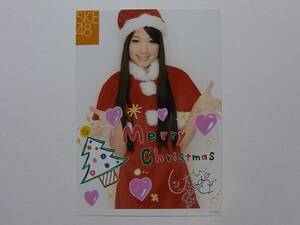 SKE48 高田志織 2011クリスマス コメント入り公式生写真★