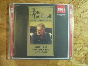 CD シベリウス 交響曲第3&6番/バルビローリ