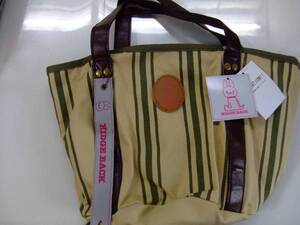 RIDGE BACK ストライプコットンバック イエロー