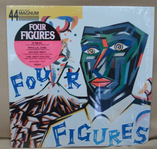 44MAGNUM   FOUR FIGURES   LPレコード 44 Magnum - Four Figures EP 1985 Japanese heavy metal record