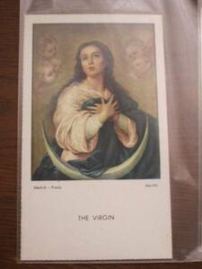 Art hand Auction Cuadro★Murillo★Cuadro cristiano Virgen María, antiguo, recopilación, impresos, otros
