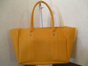 BAG des OLIVE orange винил серия сумка (USED)61216