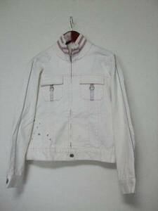 ELLE pin Klein white jacket (USED)808